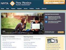 Tablet Screenshot of nmta.nesinc.com