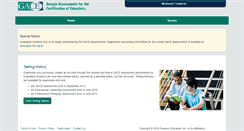 Desktop Screenshot of gace.nesinc.com