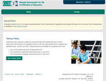 Tablet Screenshot of gace.nesinc.com